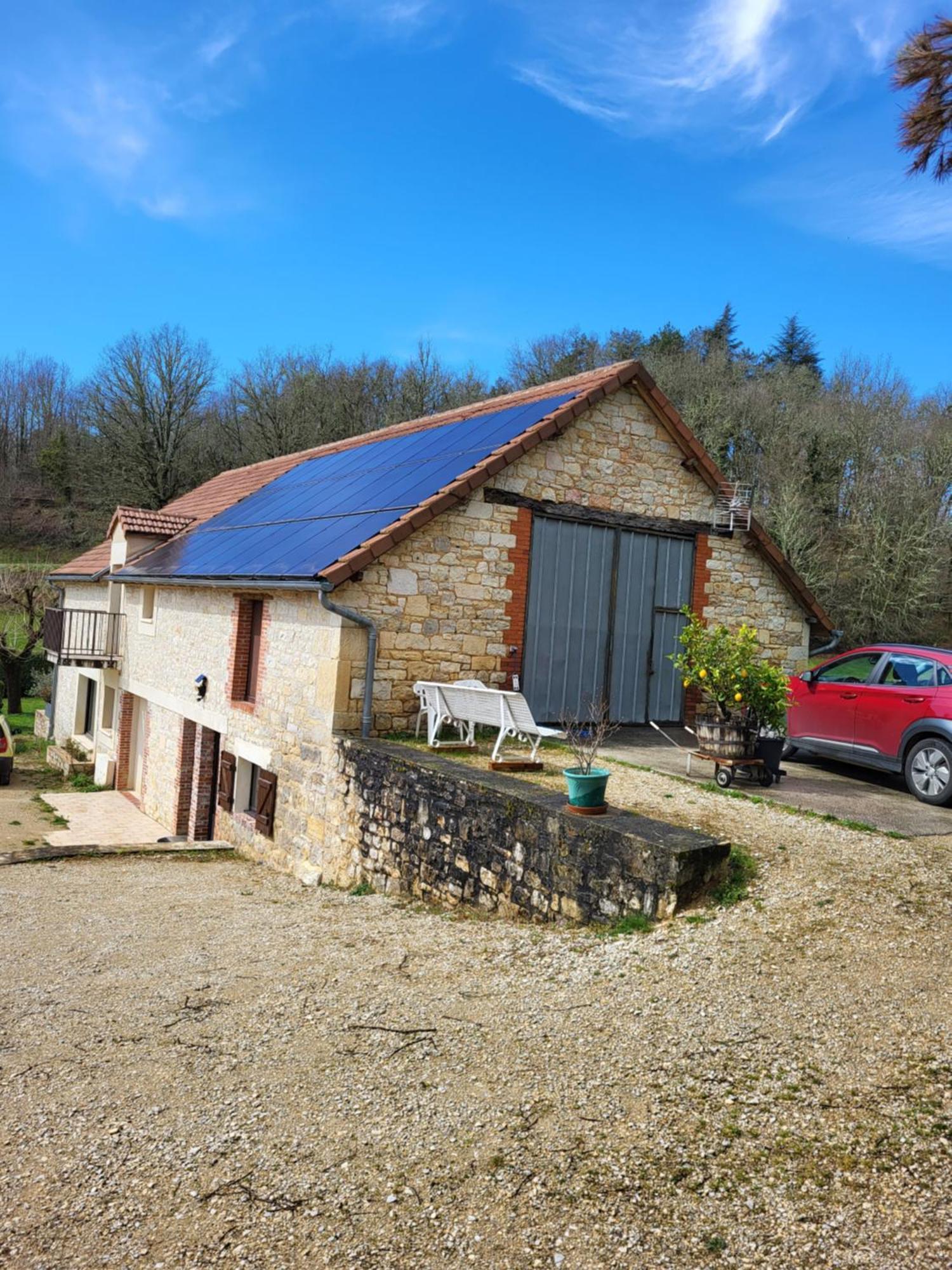 La Grange Du Chateau Boissieres  Exterior foto